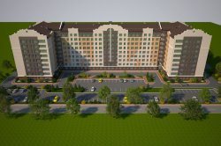 В Новом Уренгое завершается строительство жилого комплекса «Солнечный»